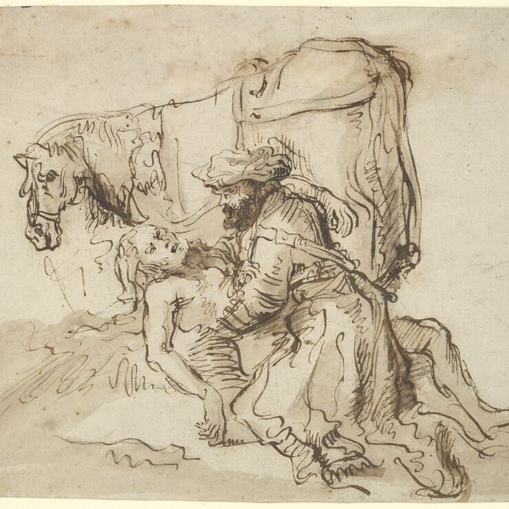 THE GOOD SAMARITAN THE GOOD SAMARITAN
Rembrandt